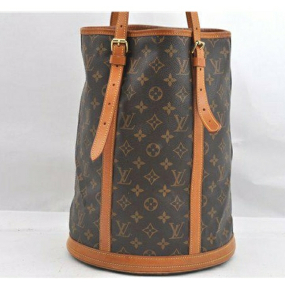 Authentic BUCKET GM Monogram Canvas - Picture 3 of 17